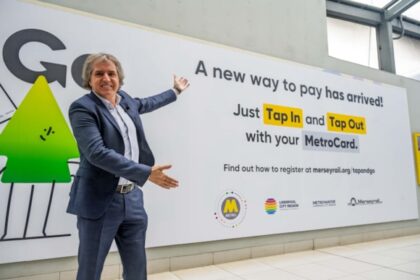 Liverpool City Region Mayor Steve Rotheram welcomed the early success of Tap and Go