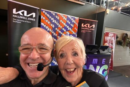 Comedy Bingo Winter Socials sponsored by Halliwell Jones Kia have returned to Southport Market