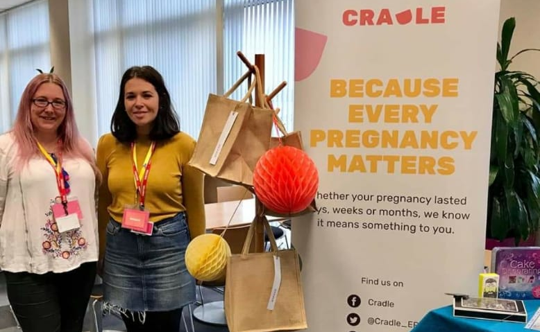 A Southport charity that supports anyone affected by the death of a baby during pregnancy has received a £10,000 donation from CharityJob