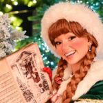 Kristina Cunningham owner of Regally Royal Parties is getting into the Christmas spirit