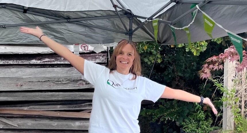 Katie Palfrey is dancing in the Strictly fundraiser for Queenscourt Hospice