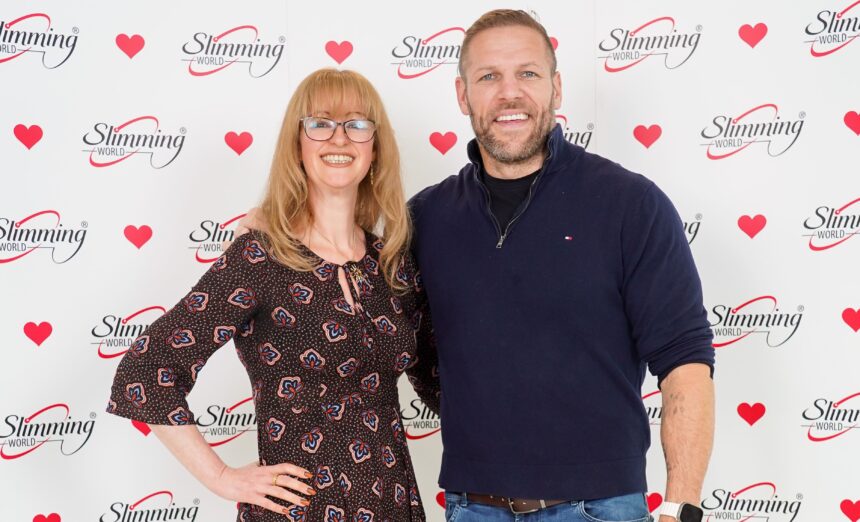 Laura Roche was one of just 42 women to secure a place at the semi-finals of Slimming Worlds Woman of the Year 2025 competition. Laura at the event with rugby legend James Haskell