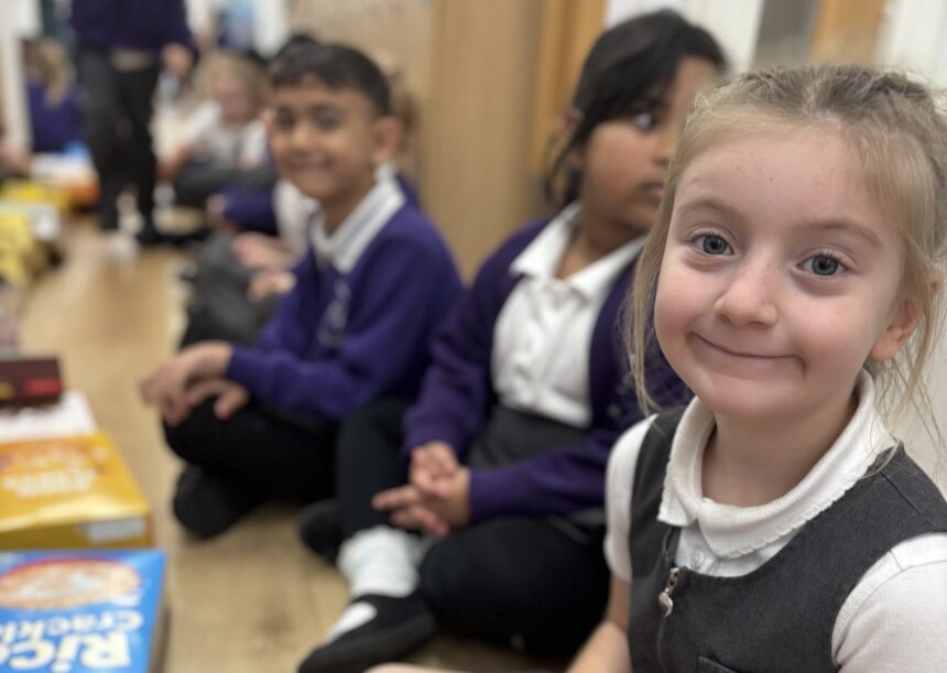 Linaker Primary School in Southport has donated over 100 boxes of cereal to families in need