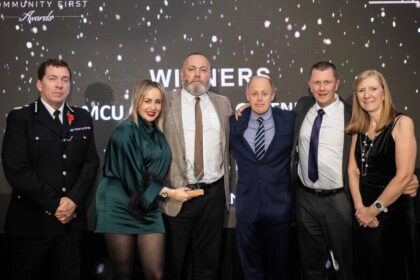 Merseyside Police celebrated its annual Community First Awards. The Operation Greenbank Team with Chief Constable Rob Carden