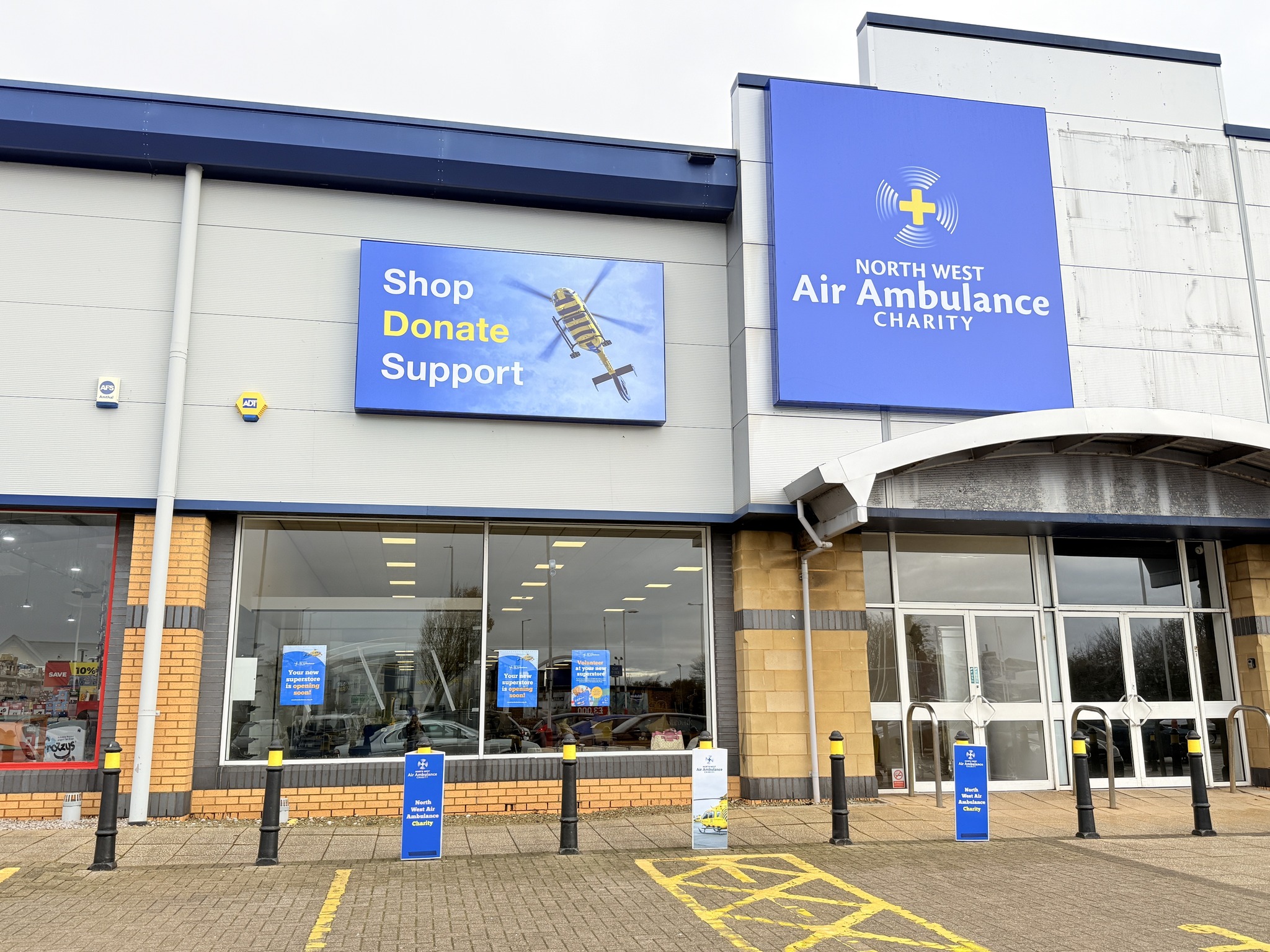 New North West Air Ambulance charity superstore in Southport set for