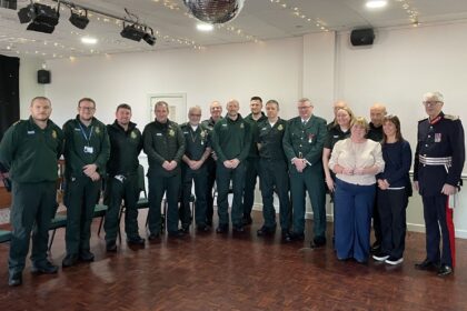 Senior Paramedic Team Leader Paul Smith has been awarded a British Empire Medal (BEM) by Lord Lieutenant of Merseyside Mark Blundell