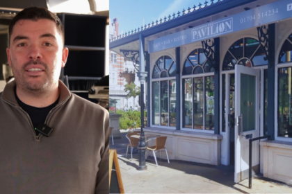 Southport FC co-owner Kieran Malone is delighted the club is opening a new coffee shop in the former Pavilion cafe building in Southport