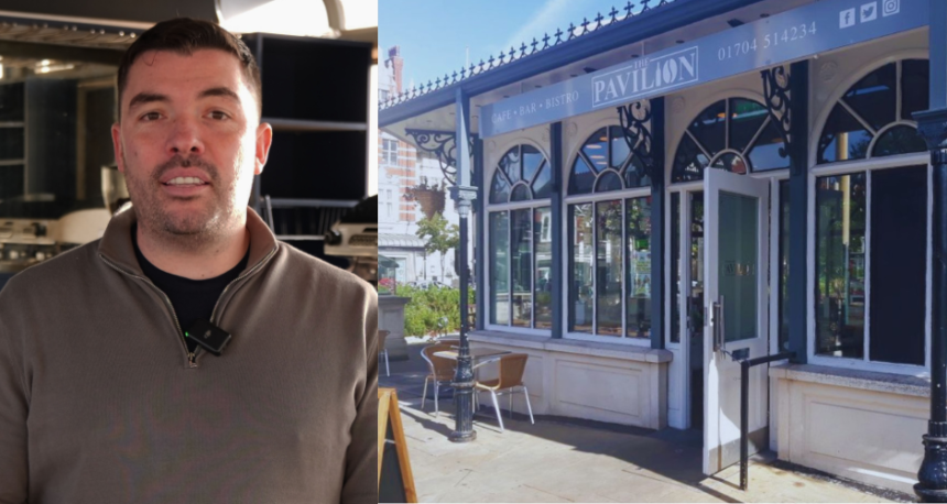 Southport FC co-owner Kieran Malone is delighted the club is opening a new coffee shop in the former Pavilion cafe building in Southport