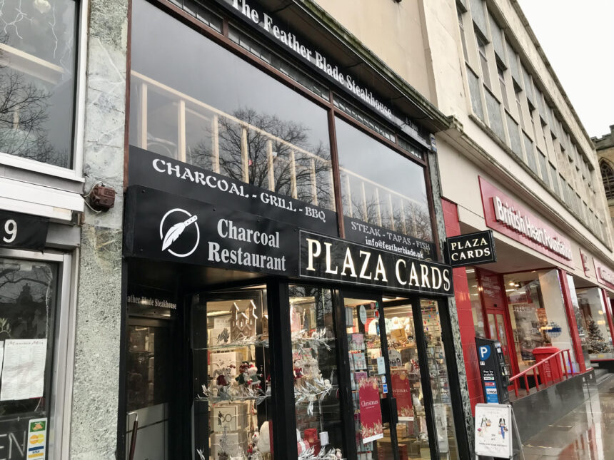 The former Plaza Cards shop on Lord Street in Southport. Photo by Andrew Brown Stand Up For Southport