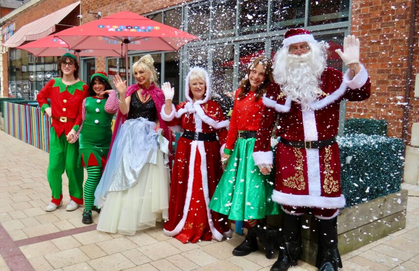 Santa's Grotto is open at Southport Market. Photo by Andrew Brown Stand Up For Southport
