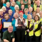 Contributors to Southport In Bloom met to mark their historic success at the Britain In Bloom UK Finals