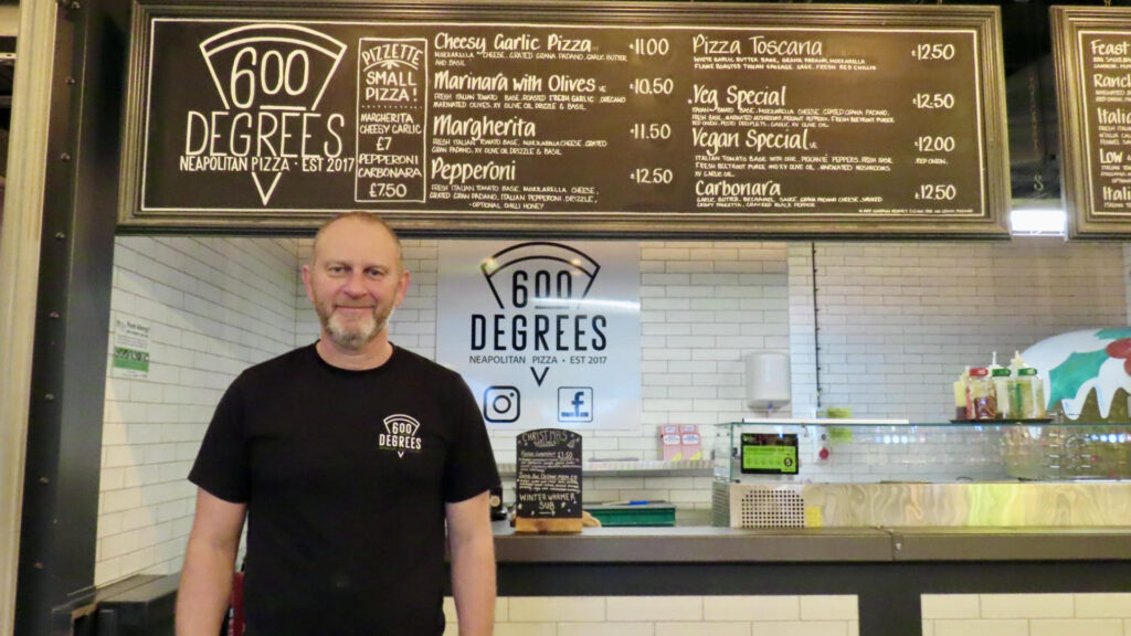 Dan Johnstone the owner of 600 Degrees pizza at Southport Market and in Hillside. Photo by Andrew Brown Stand Up For Southport