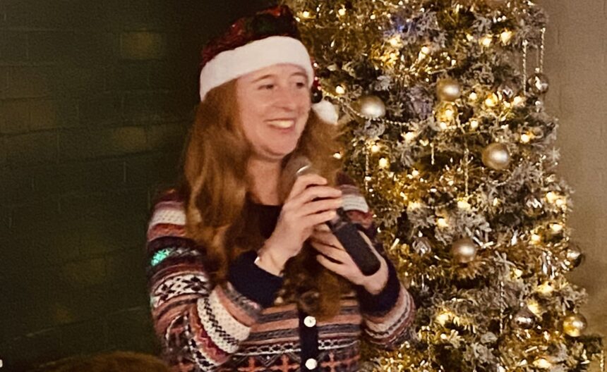 Rachel Rose sang golden oldies at the new Forget Me Not Cafe in Southport