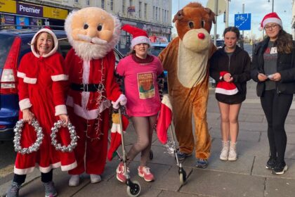 Ella Bowles has completed her 12 Days of Christmas walking challenge in Southport and Birkdale