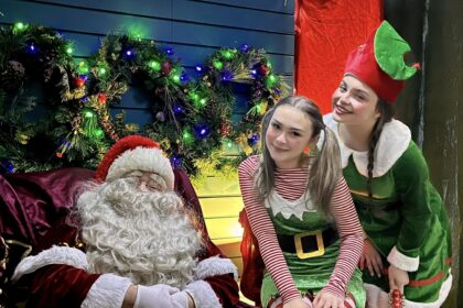 Santa's Grotto is open at Wayfarers Arcade in Southport. Photo by Andrew Brown Stand Up For Southport