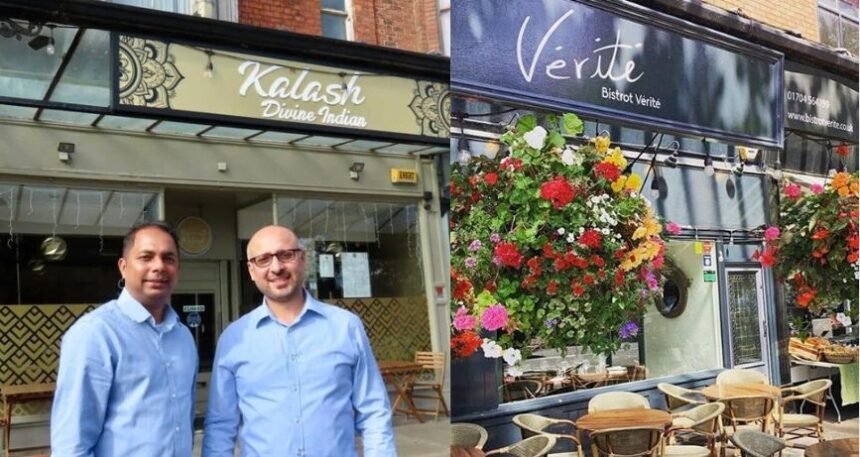 Kalash Divine Indian and Bistrot Verite restaurants in Southport
