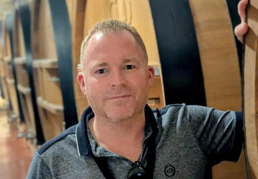 Ryan Lewis owner of Hidden Vines UK