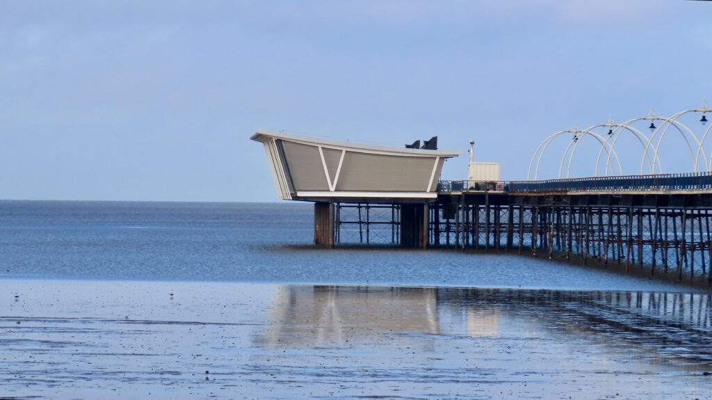 A scenic photo of Southport Pier. Photo by Andrew Brown Stand Up For Southport