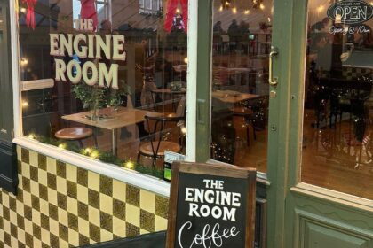 The Engine Room Café at Wayfarers Arcade in Southport