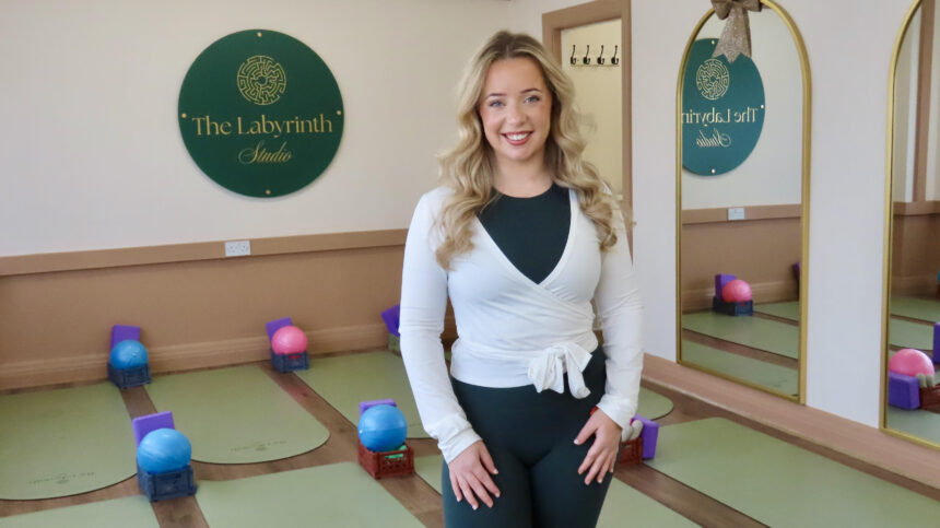 Emily Cain the owner of The Labyrinth Studio in Southport. Photo by Andrew Brown Stand Up For Southport