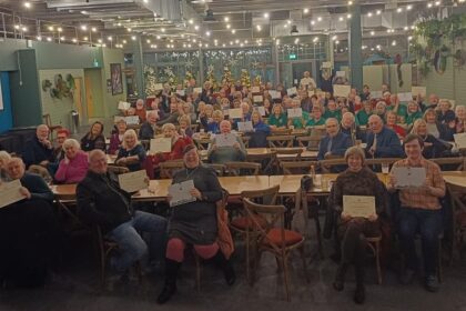 Volunteers were thanked by Green Sefton for their award-winning efforts at two thank you events in Southport and Waterloo