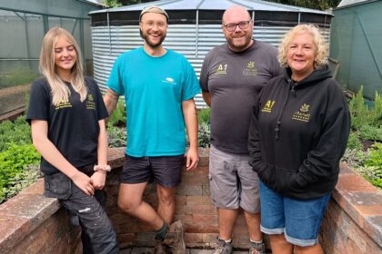Fletchers Group has donated a Gold winning Southport Flower Show garden to local social enterprise, We Grow Co in Churchtown