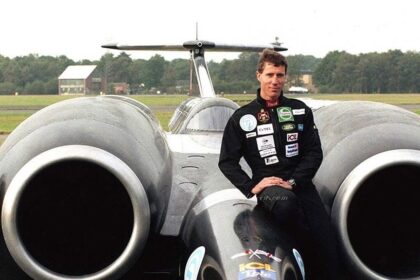 Wing Commander Andy Green OBE