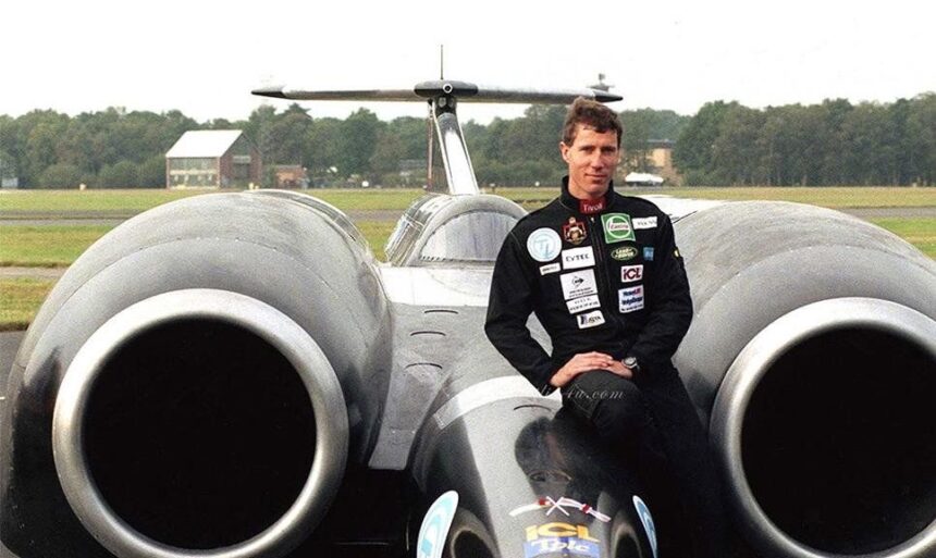 Wing Commander Andy Green OBE