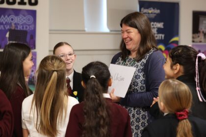 Merseyside Police PCC Emily Spurrell visits the Hate Makes Me Feel event - a Community Cashback 2025 beneficiary