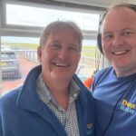 Brent Williams (left) and Andy Hilbert (right) at Dune Radio