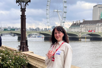 Award winning Southport artist Emmeline Porter, also known as Emmy Oranges, has been honoured for her work by Small Business Britain with a special lunch at the House of Lords in London
