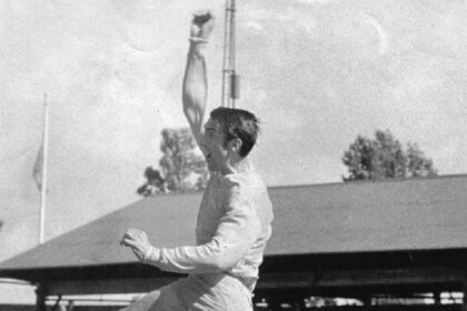 Southport FC legend Eric 'Big Red' Redrobe. Photo by Southport FC