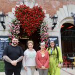 Volunteers in Southport welcomed Mayor of Sefton Cllr June Burns as they stitched bunting for this years Great Big Green Lunch. Photo by Andrew Brown Stand Up For Southport