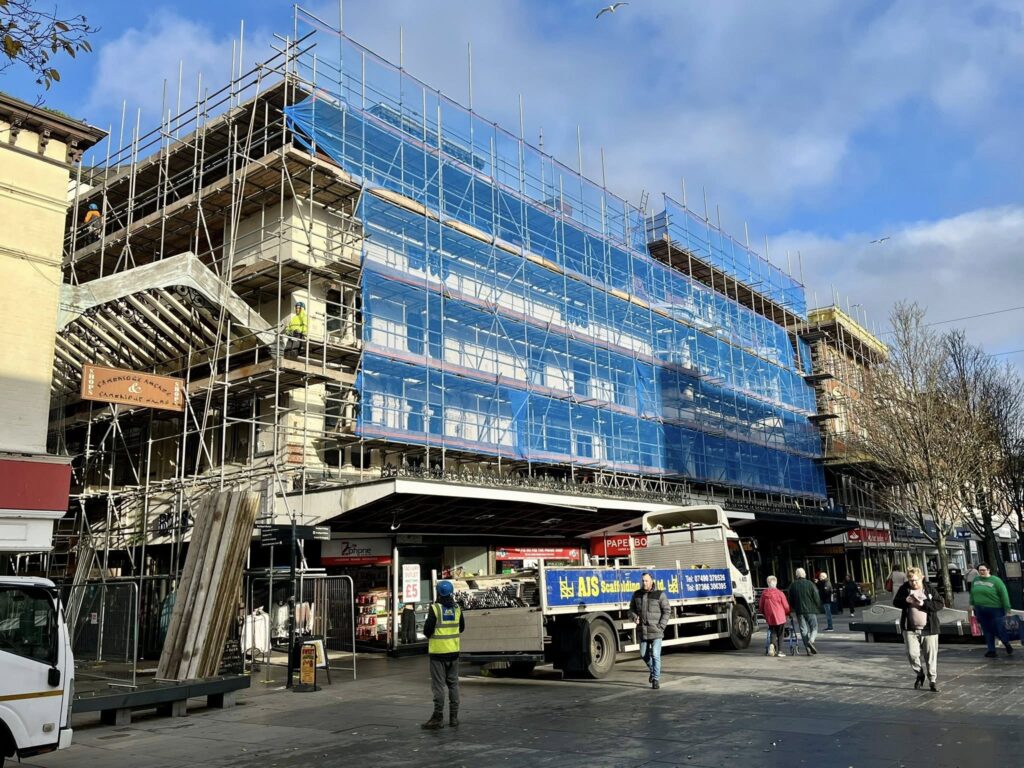 The former BHS building on Chapel Street in Southport. Photo by Andrew Brown Stand Up For Southport