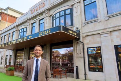 James Bretnall-Bennett at the Grand Southport. Photo by Andrew Brown Stand Up For Southport