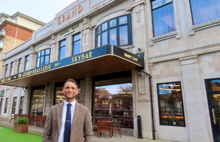 James Bretnall-Bennett at the Grand Southport. Photo by Andrew Brown Stand Up For Southport