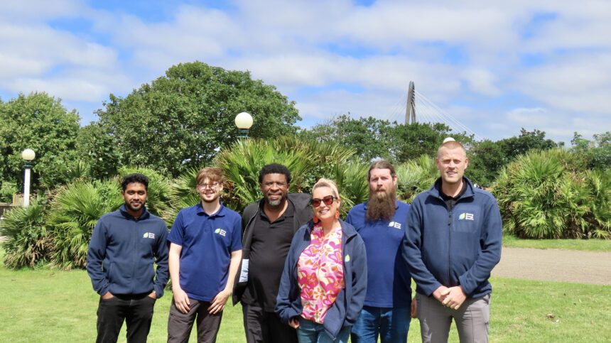 Some of the team at Making Energy Greener.