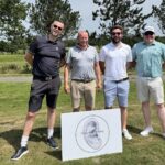 Golfers and supporters of Queenscourt Hospice take part in the 2025 Queenscourt Invitational Golf Day at Hurlston Hall