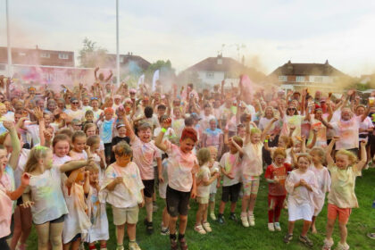 The Southport Colour Run at Southport Rugby Club. Photo by Andrew Brown Stand Up For Southport