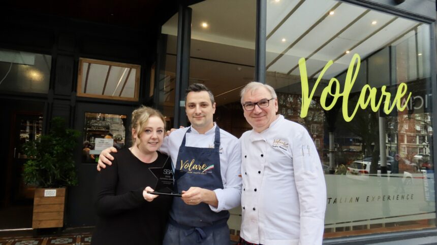 Volare in Southport has won the title of the UK's Best Restaurant at the UK SBA Small Business Awards. Photo by Andrew Brown Stand Up For Southport