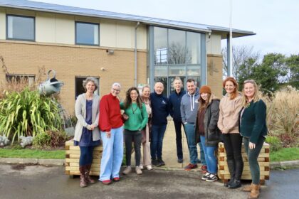 Allison Sathiyanathan and Sharon Stock were guest speakers at the CASA (Community Anchor & Sustainable Alliance) meeting at Victoria Park in Southport. Photo by Andrew Brown Stand Up For Southport