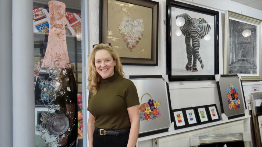 Souhport artist Clare Wright. Photo by Andrew Brown Stand Up For Southport