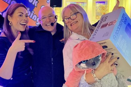 Fundraisers enjoyed a fundraising Comedy Bingo night for GABA at Silcock's Family Pier Restaurant in Southport. Photo by Andrew Brown Stand Up For Southport