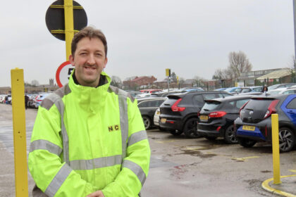 Liam Howard has been hailed a hero for saving a man's life at the NCP car park on London Street in Southport. The car park is patrolled by Liam Howard and Steve Farrington. Photo by Andrew Brown Stand Up For Southport