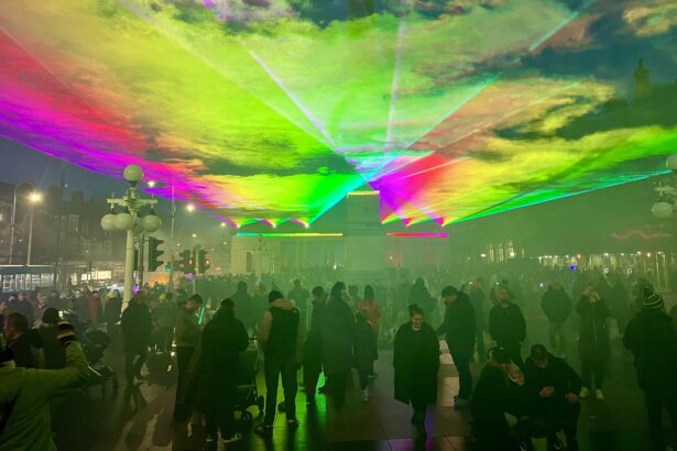 Lightport in Southport. Photo by Andrew Brown Stand Up For Southport