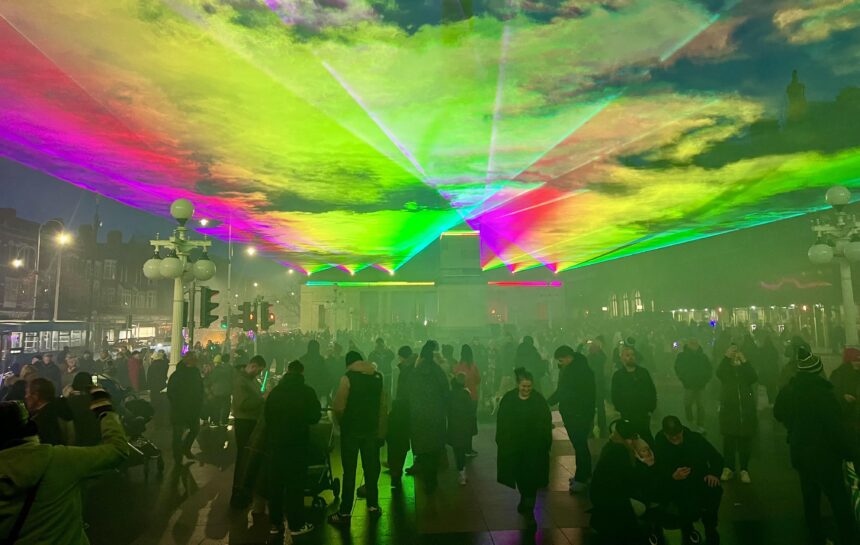 Lightport in Southport. Photo by Andrew Brown Stand Up For Southport