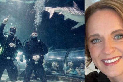Queenscourt Hospice Fundraising Manager Liz Hartley is taking on a shark diving challenge to support the charity