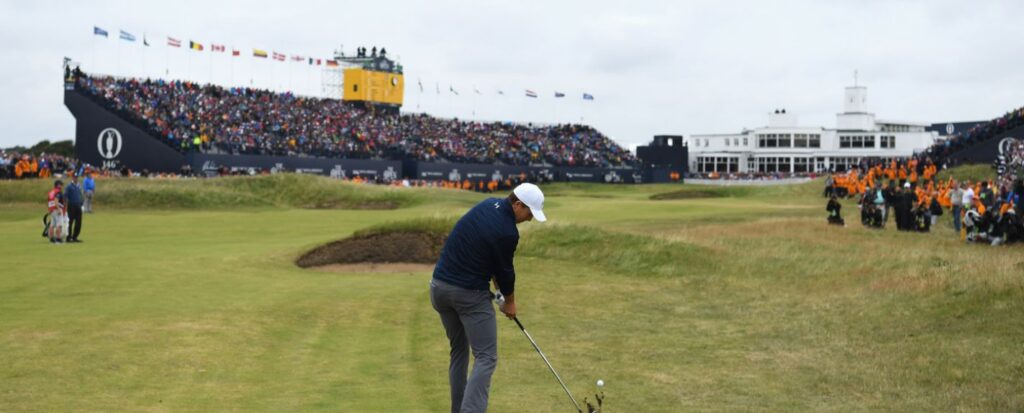 The Open golf championship at Royal Birkdale Golf Club in Southport. Photo by Sefton Council