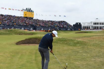 The Open golf championship at Royal Birkdale Golf Club in Southport. Photo by Sefton Council
