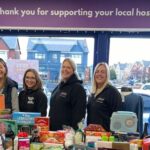 Southport Slimming World members took part in their annual New Year Amnesty, donating unwanted Christmas chocolates, biscuits, bottles, gifts and more raising over £1,500 for Queenscourt Hospice